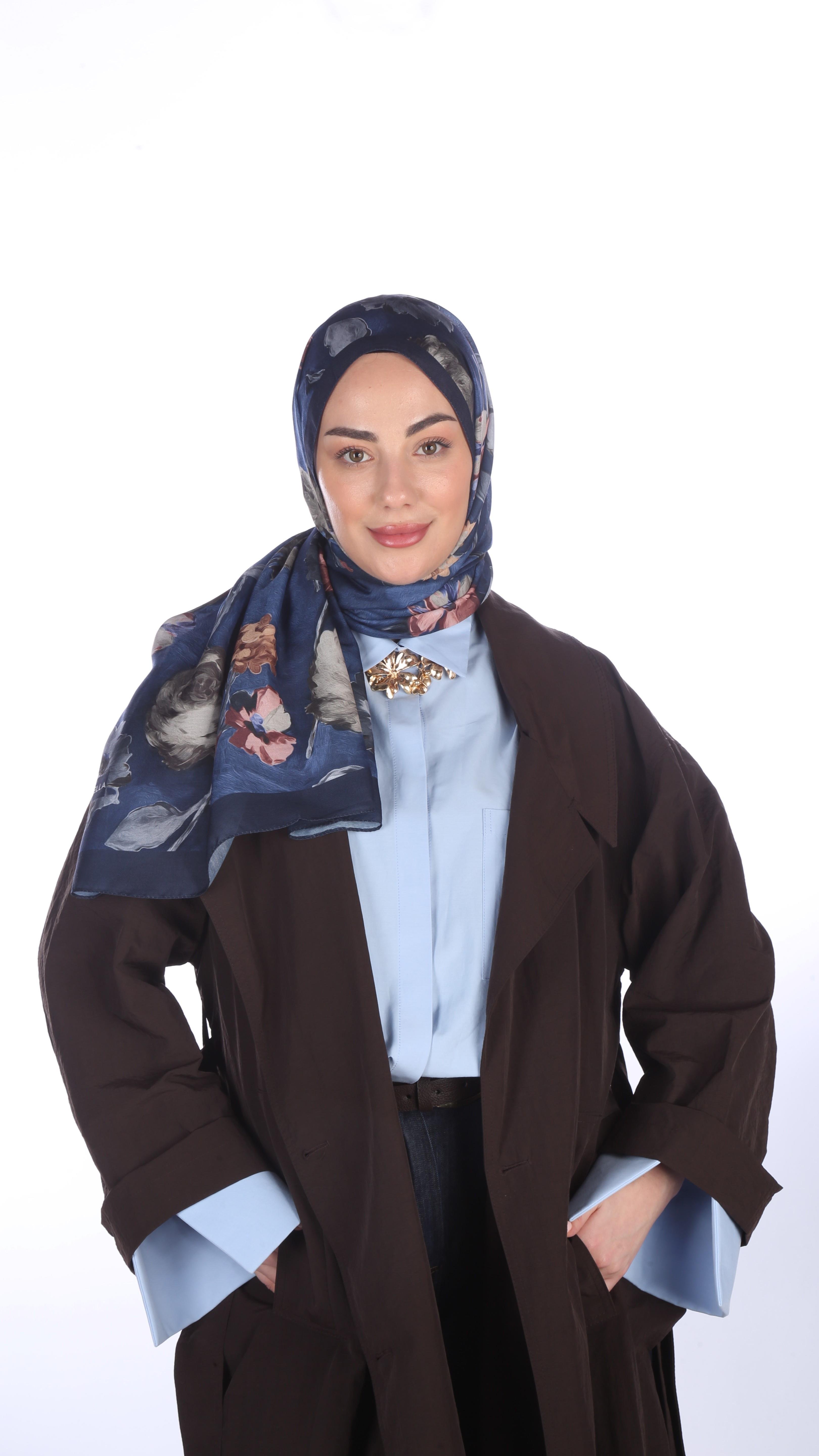 Locella Koza Pamuk Şal-4111