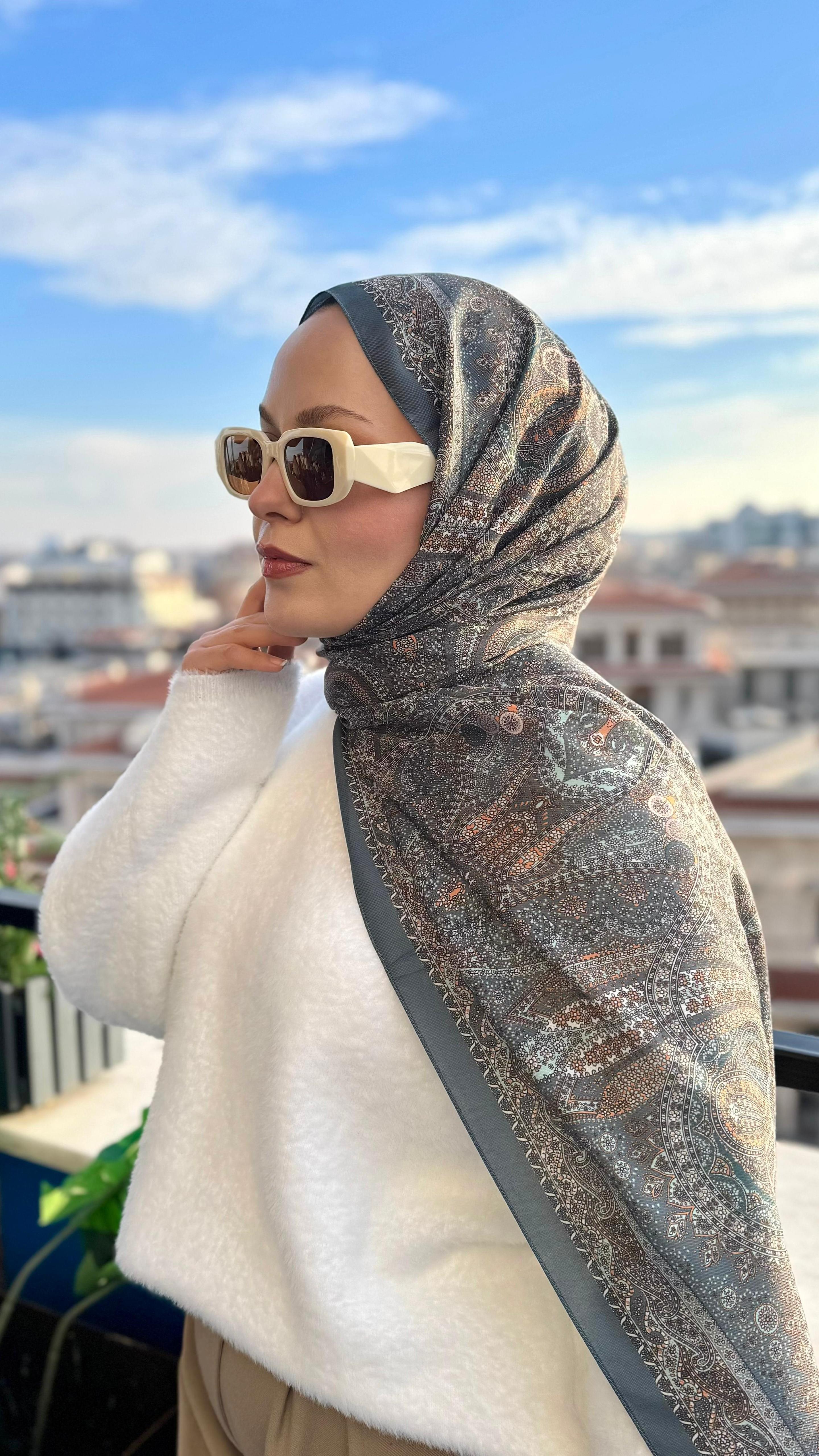 Locella Koza Pamuk Şal-4106