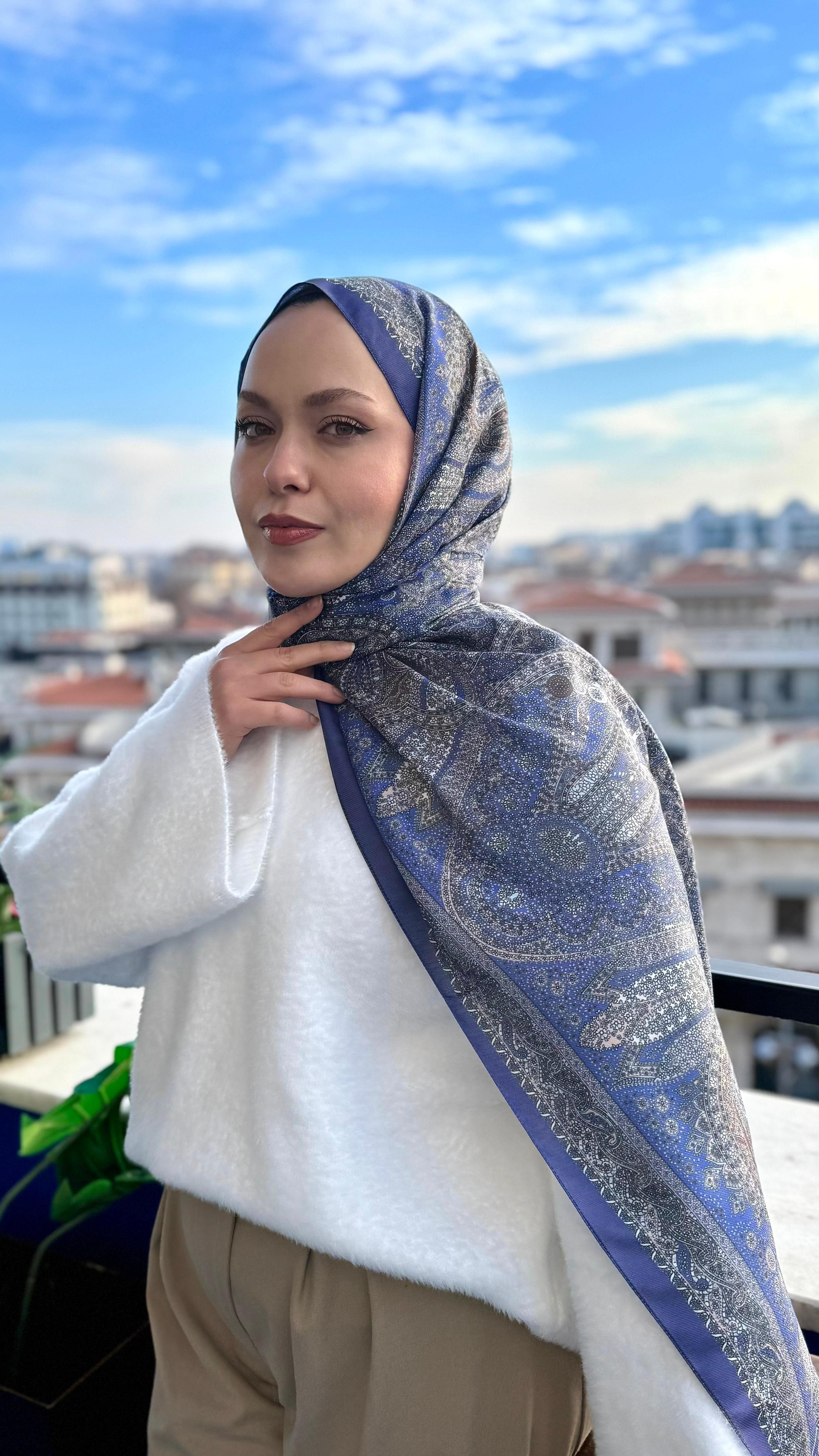 Locella Koza Pamuk Şal-4106