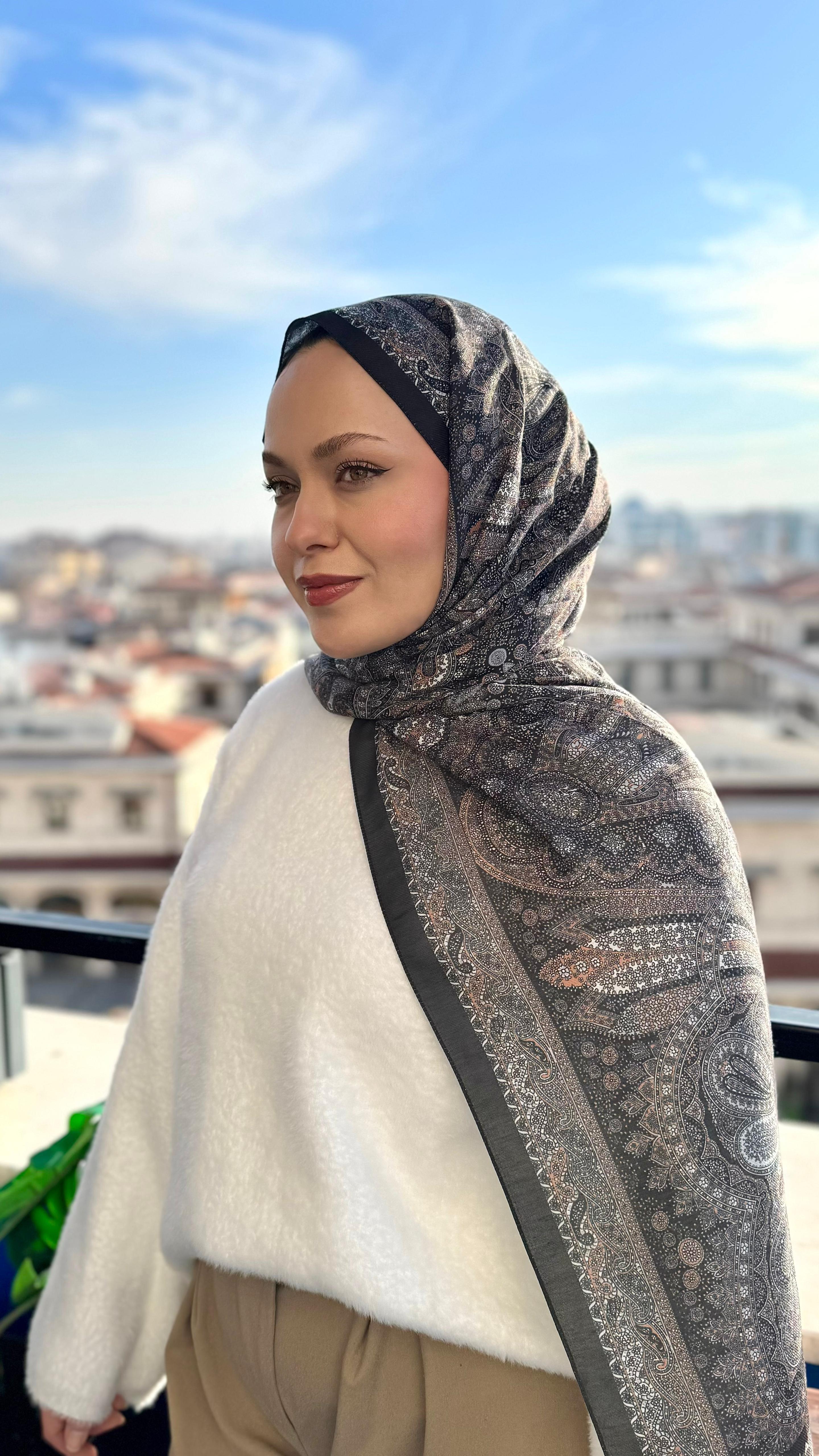 Locella Koza Pamuk Şal-4106