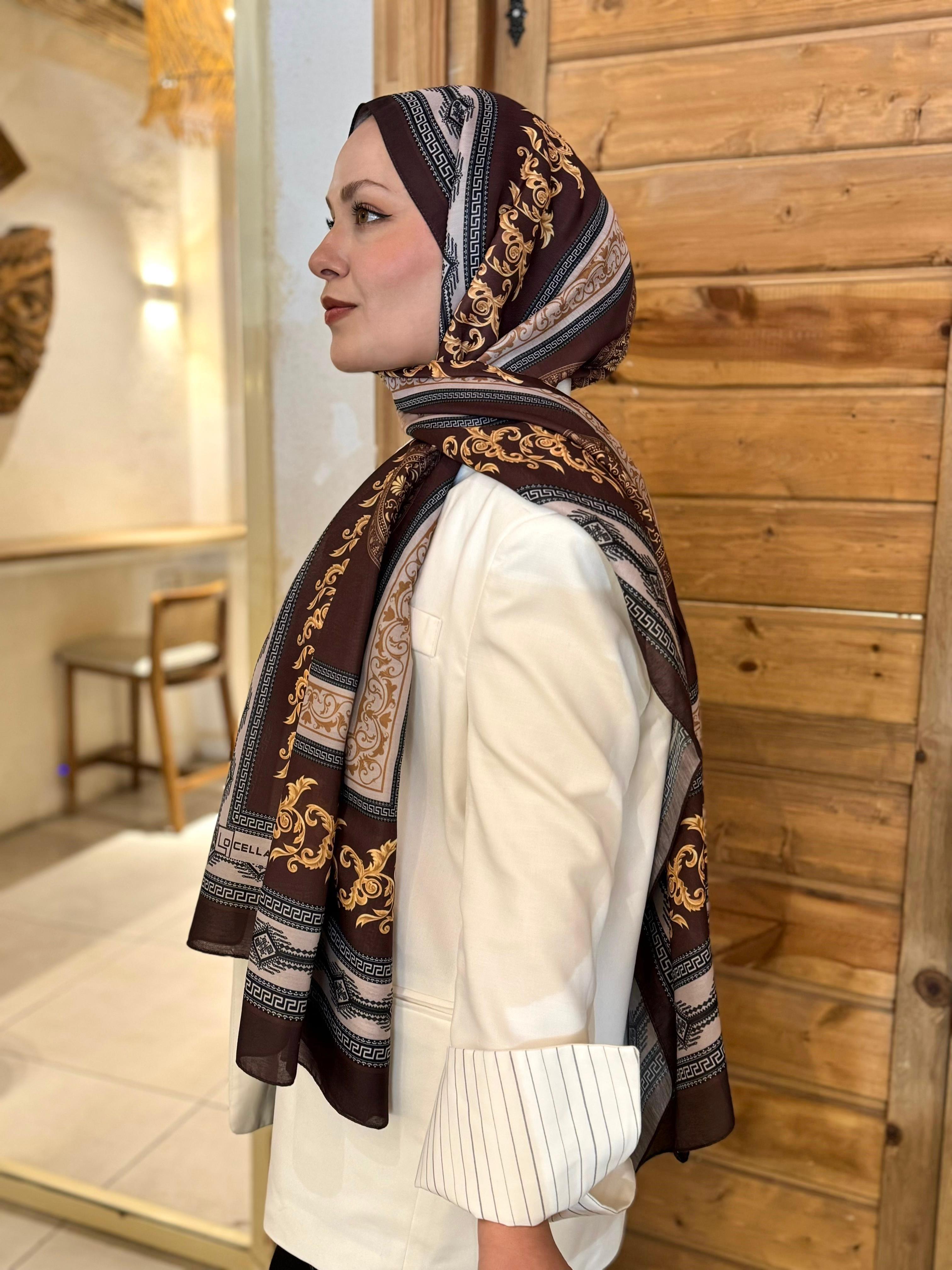 Locella Koza Pamuk Şal-4102