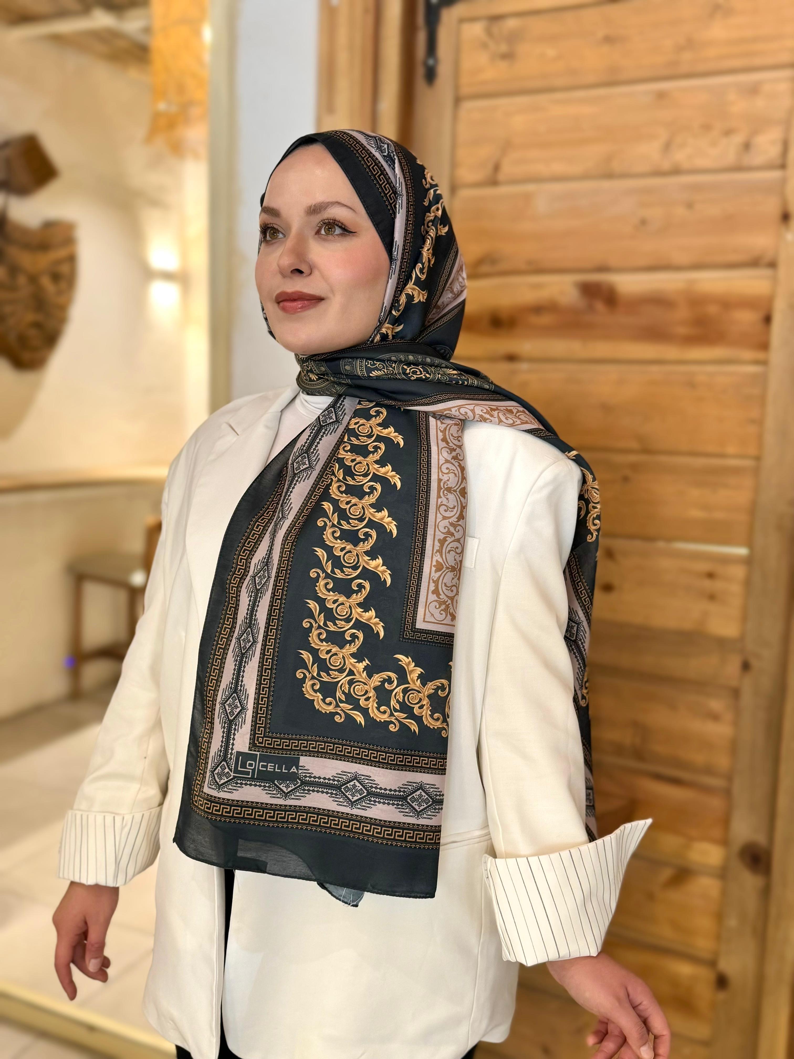 Locella Koza Pamuk Şal-4102