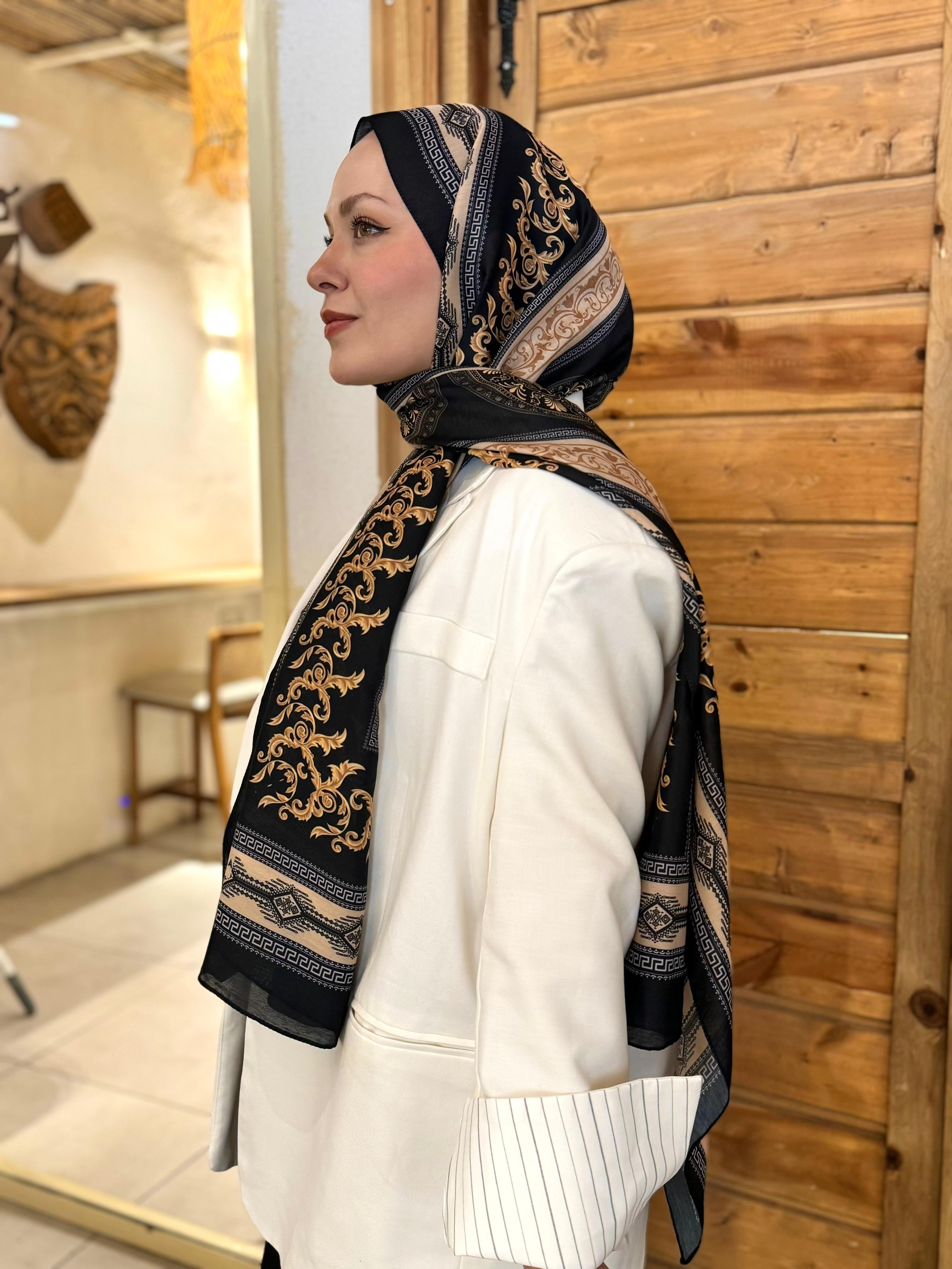 Locella Koza Pamuk Şal-4102