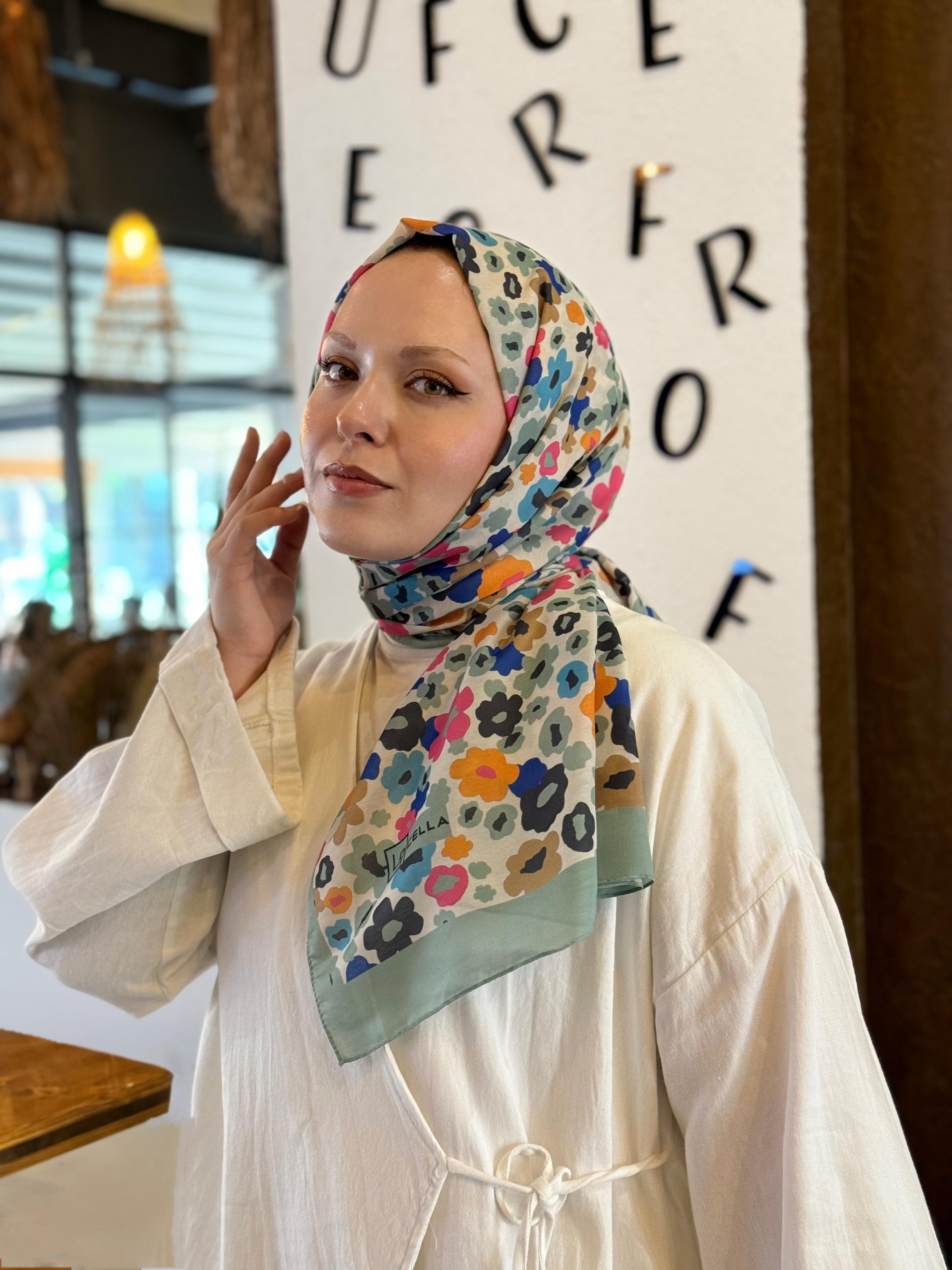 Locella Koza Pamuk Şal-4091