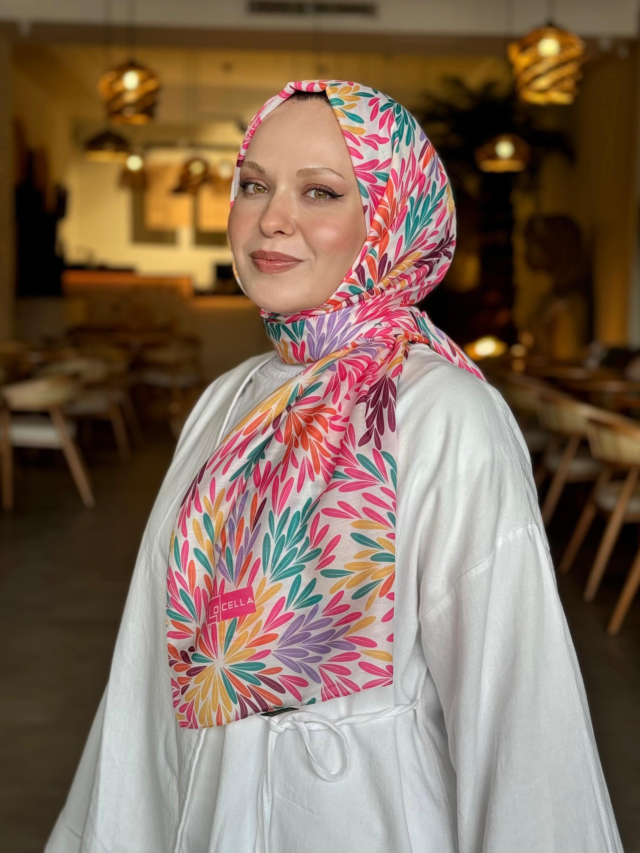 Locella Koza Pamuk Şal-4092