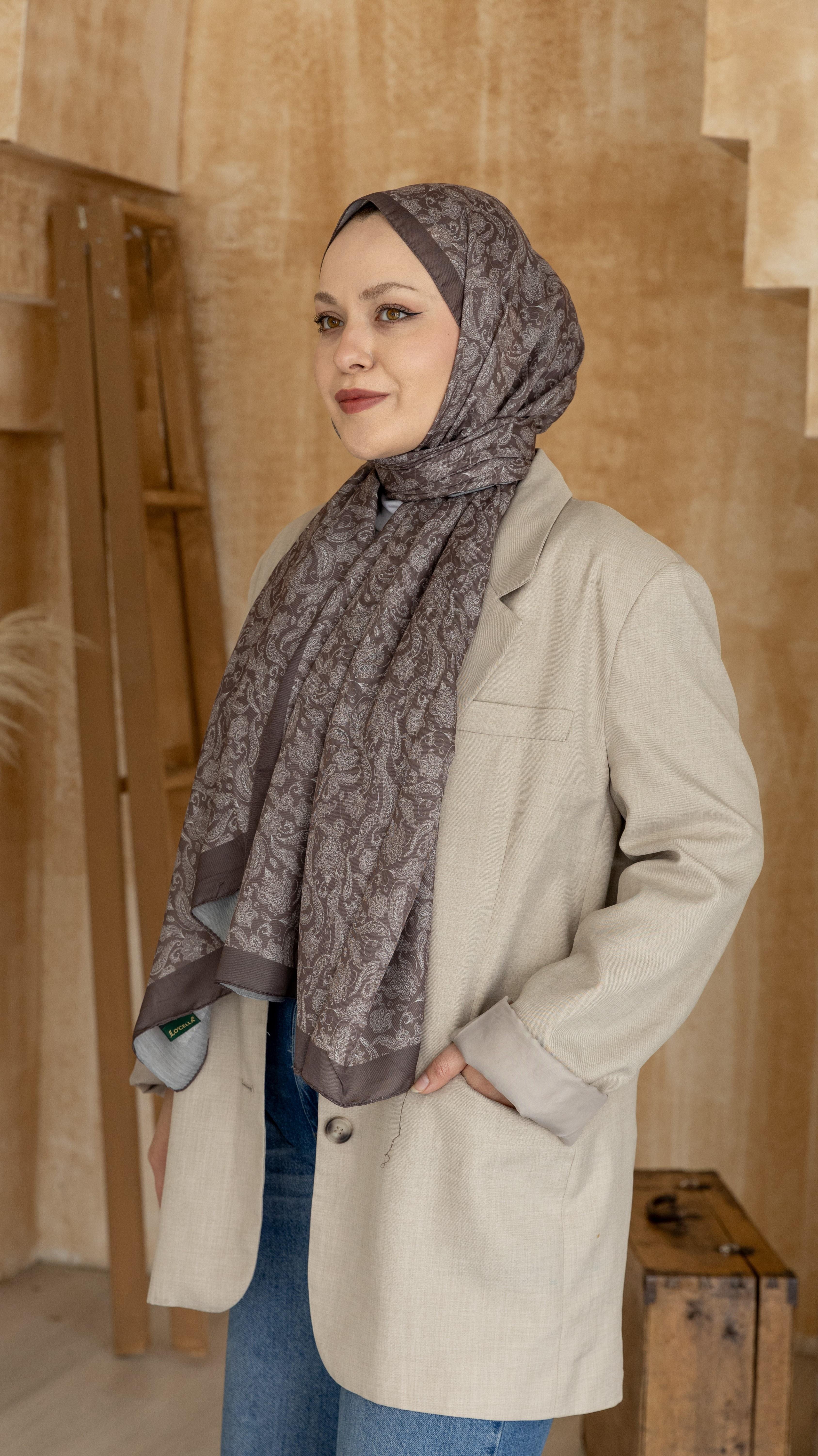 Locella Koza Pamuk Şal-4109