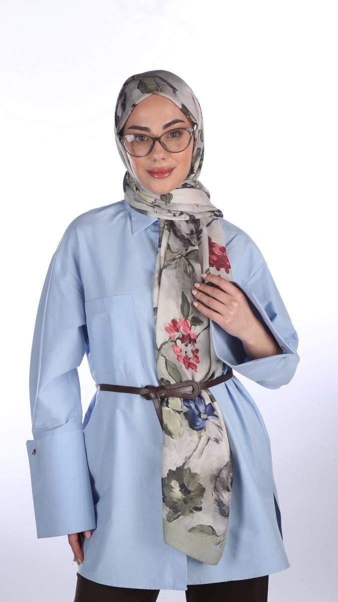 Locella Koza Pamuk Şal-4111