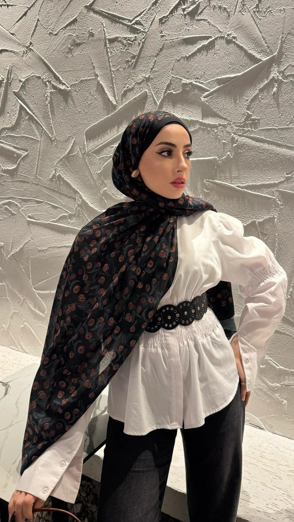 Locella Koza Pamuk Şal-4110