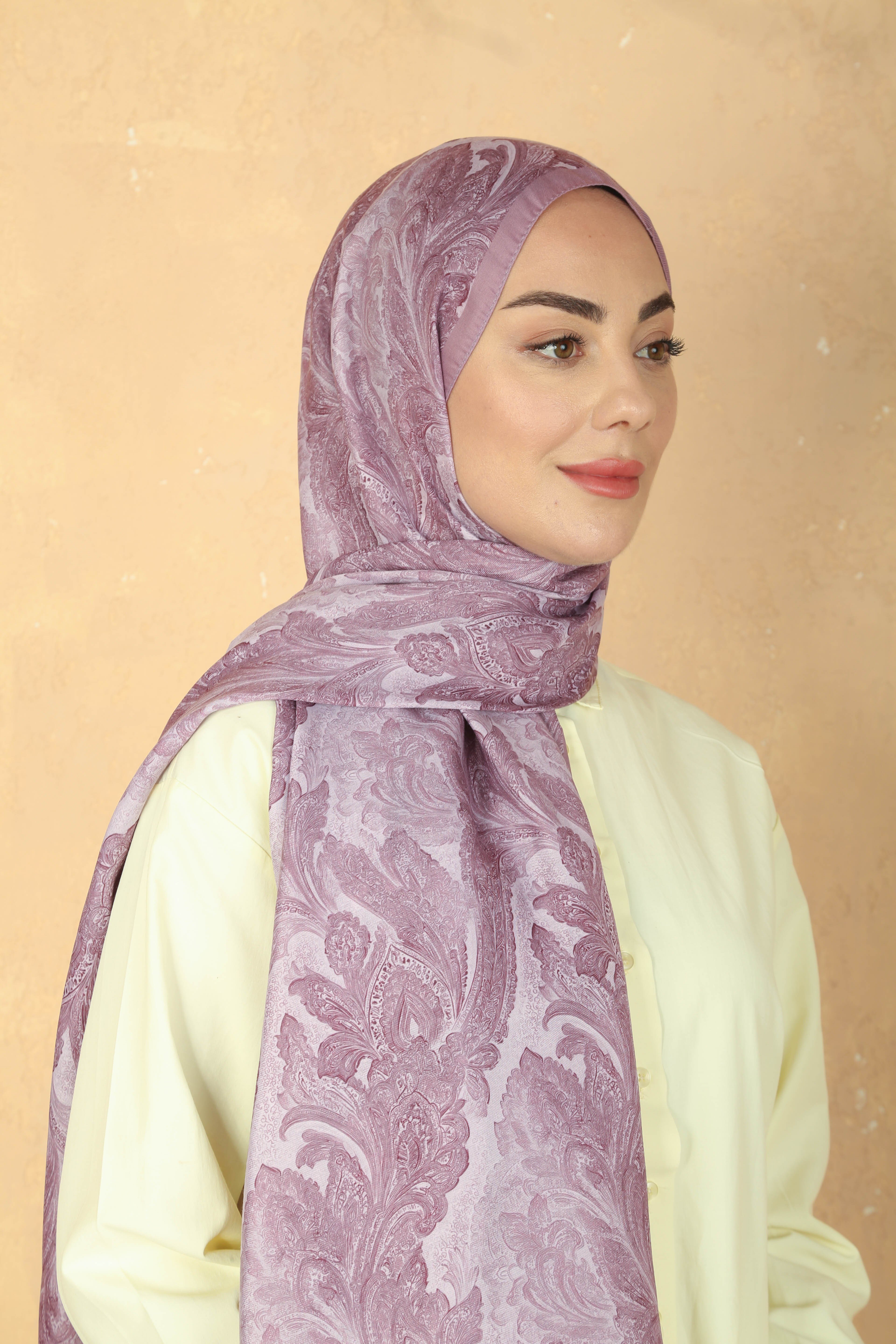 Locella Koza Pamuk Şal Pembe