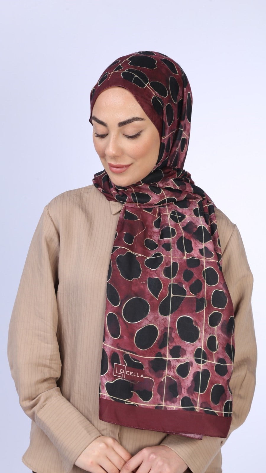 Locella Koza Pamuk Şal S0179-3