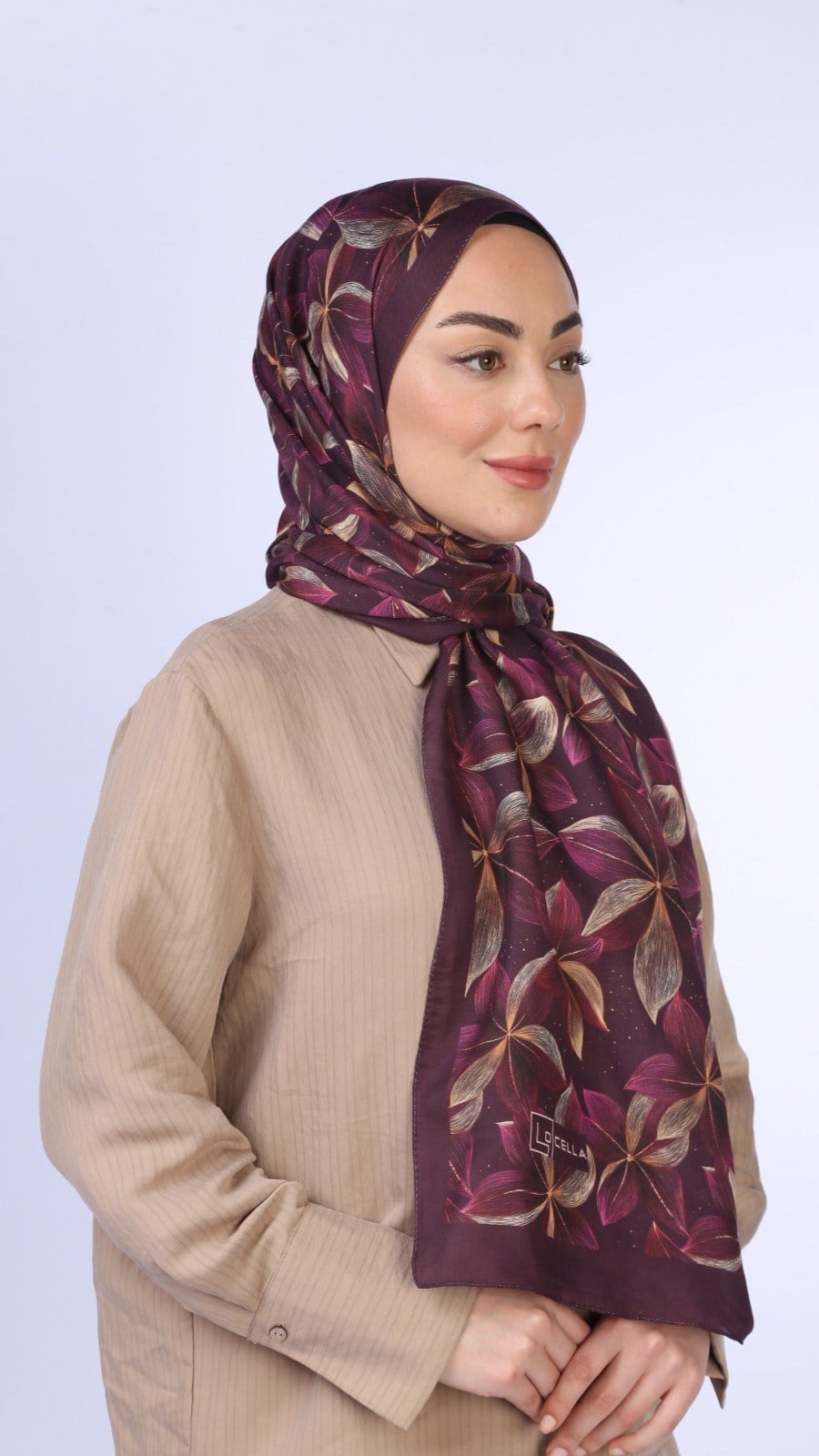 Locella Koza Pamuk Şal S0179-4