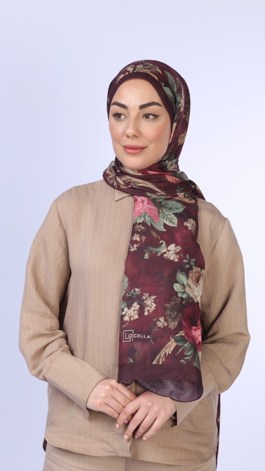 Locella Koza Pamuk Şal S0179-6