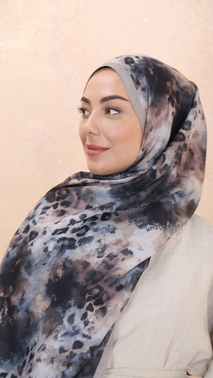 Locella Koza Pamuk Şal-Vizon-2