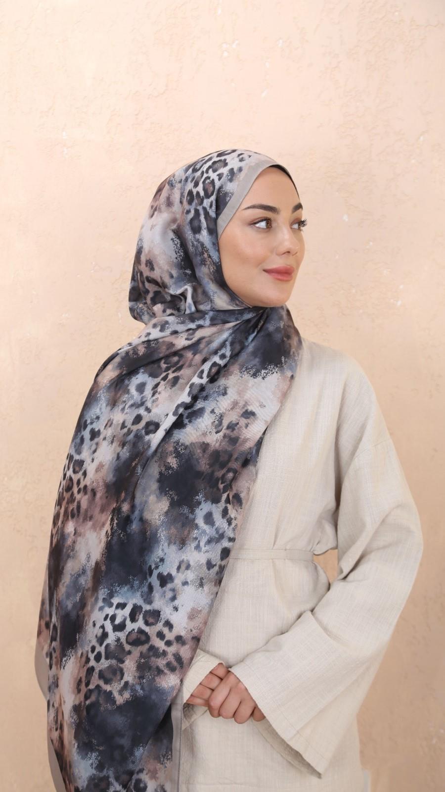 Locella Koza Pamuk Şal-Vizon-2