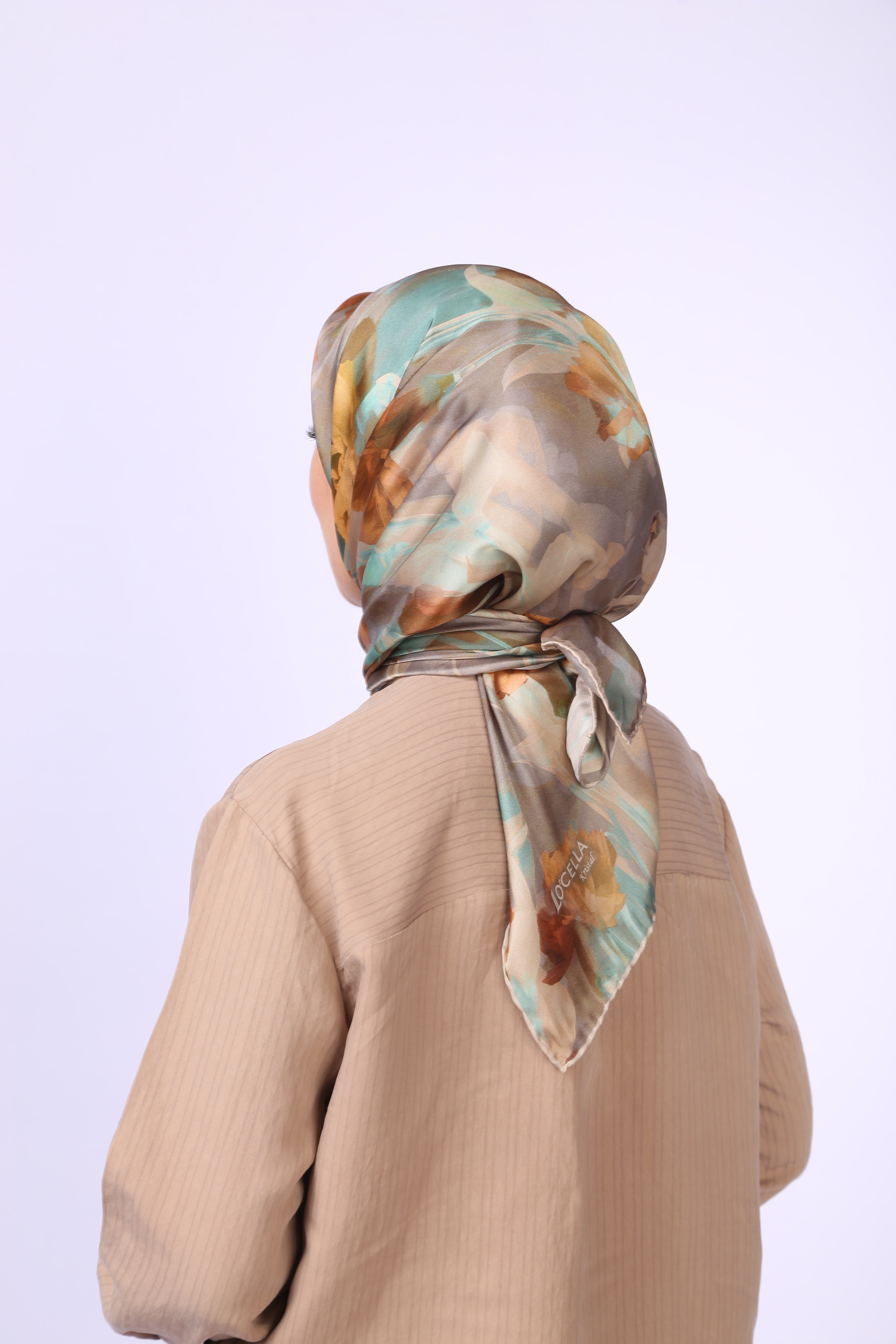 Locella Kristal Eşarp Camel