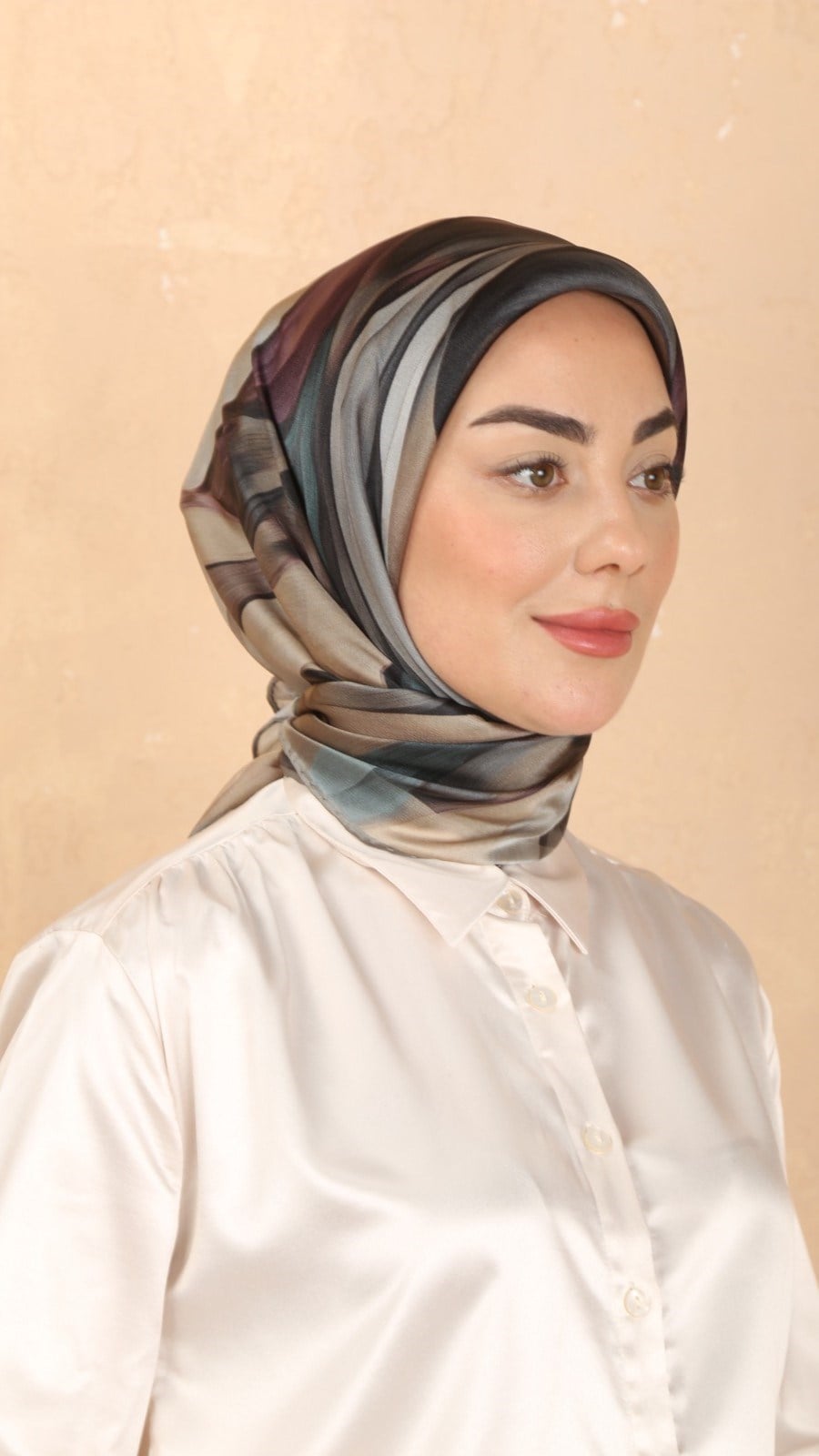 Locella Kristal Eşarp Çok Renkli