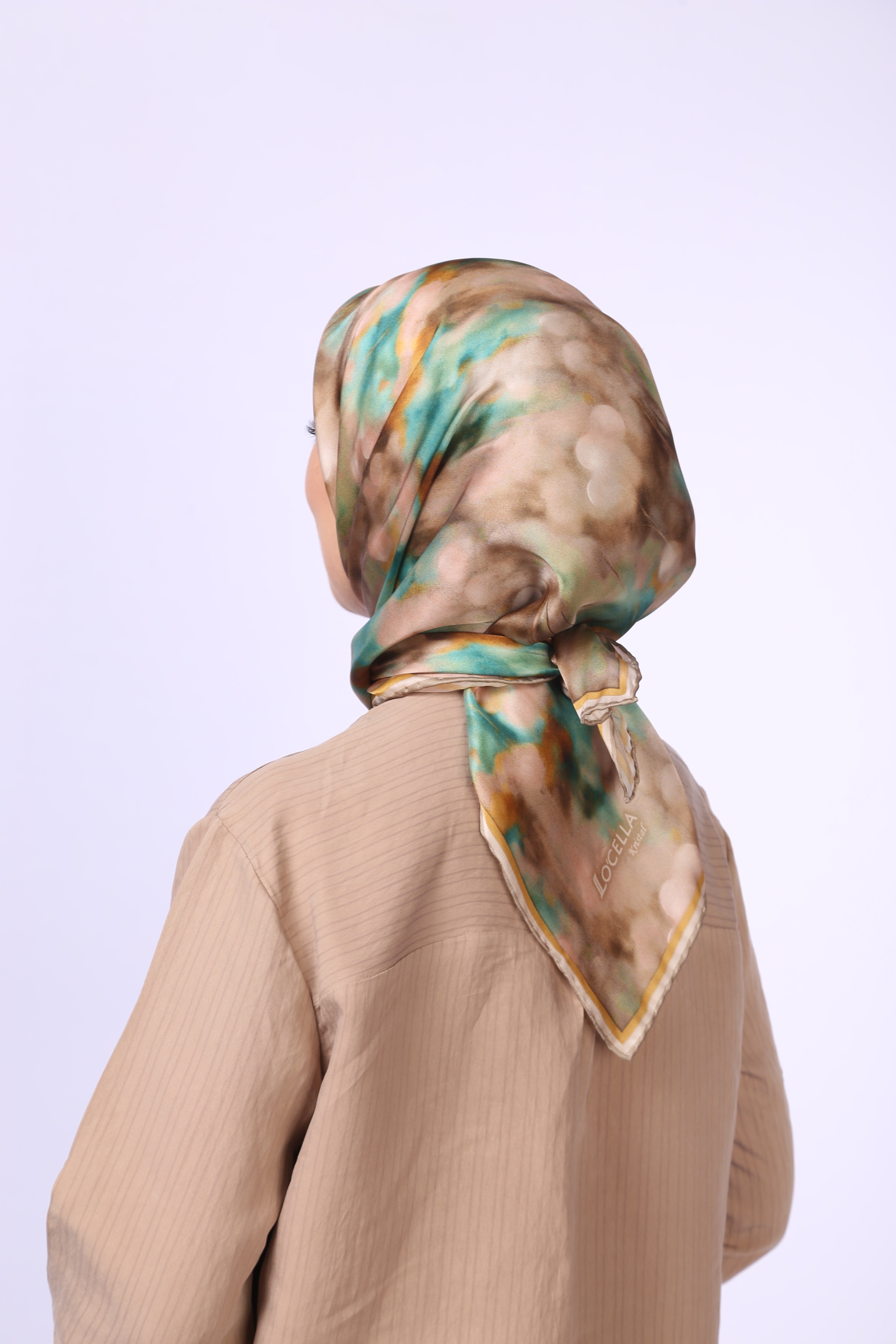 Locella Kristal Eşarp Mint Yeşili