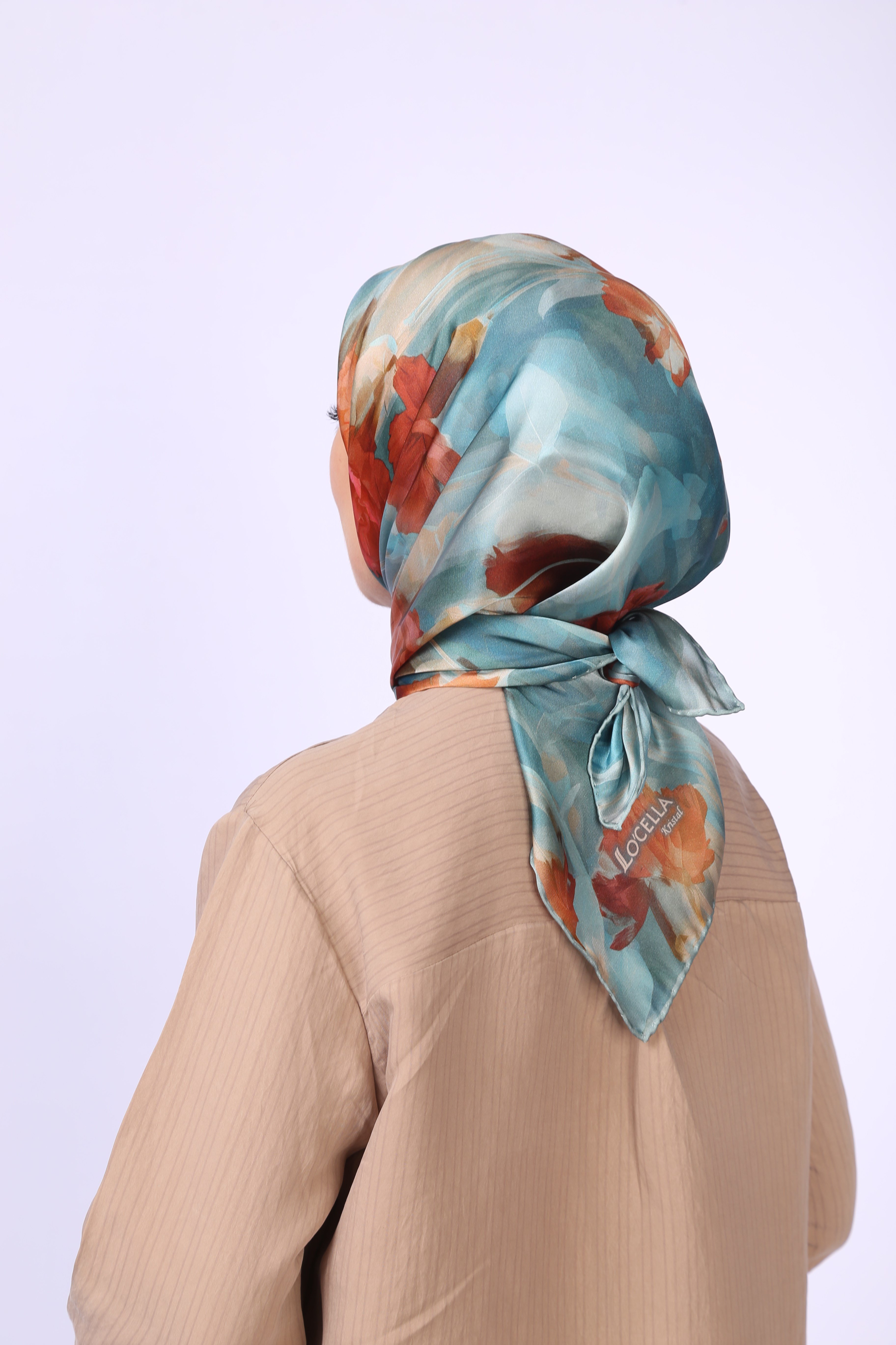 Locella Kristal Eşarp Mint Yeşili