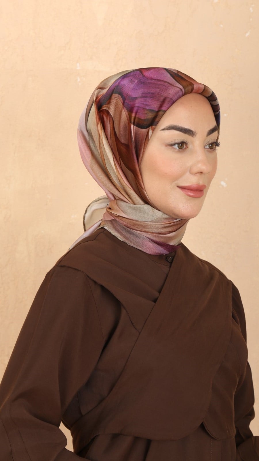 Locella Kristal Eşarp Vizon