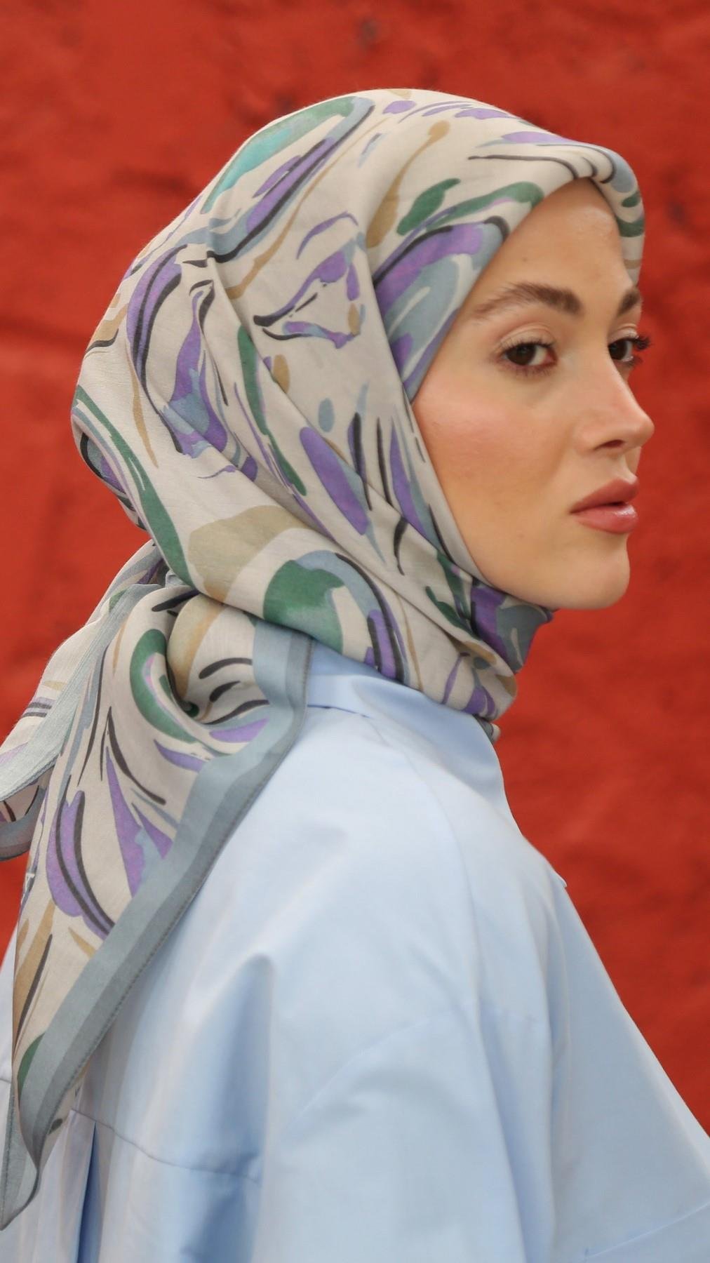 Locella Modal İpek Eşarp-8004