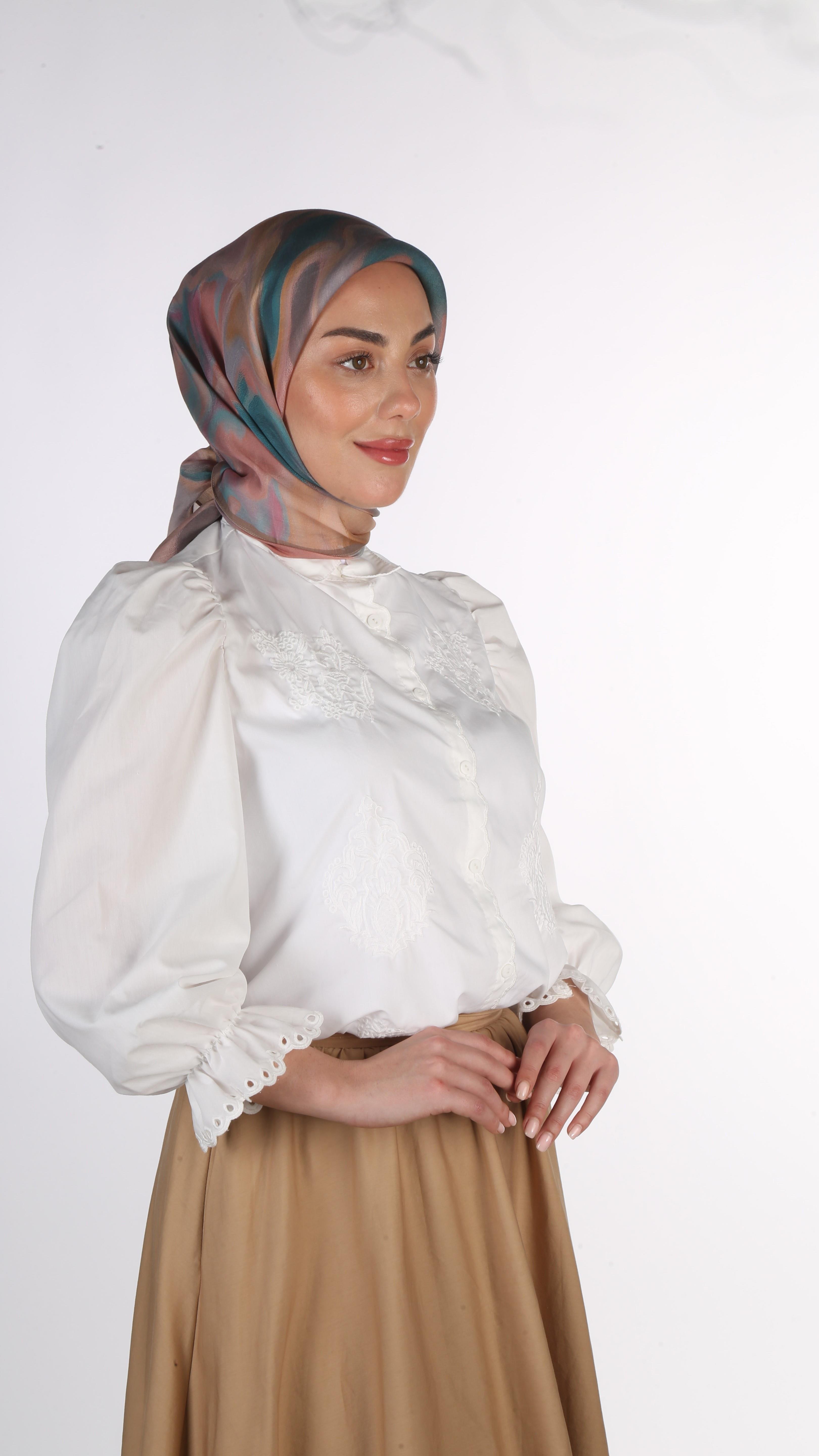 Locella Modal İpek Eşarp-8007