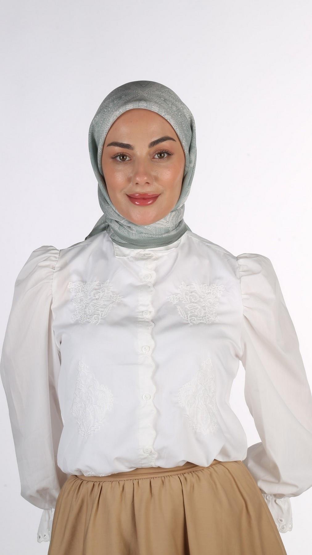 Locella Modal İpek Eşarp-8006