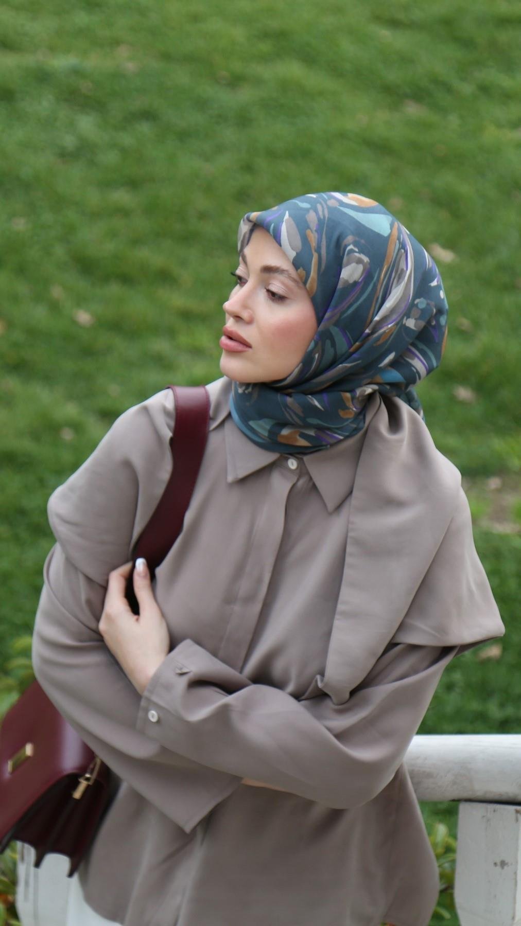 Locella Modal İpek Eşarp-8004