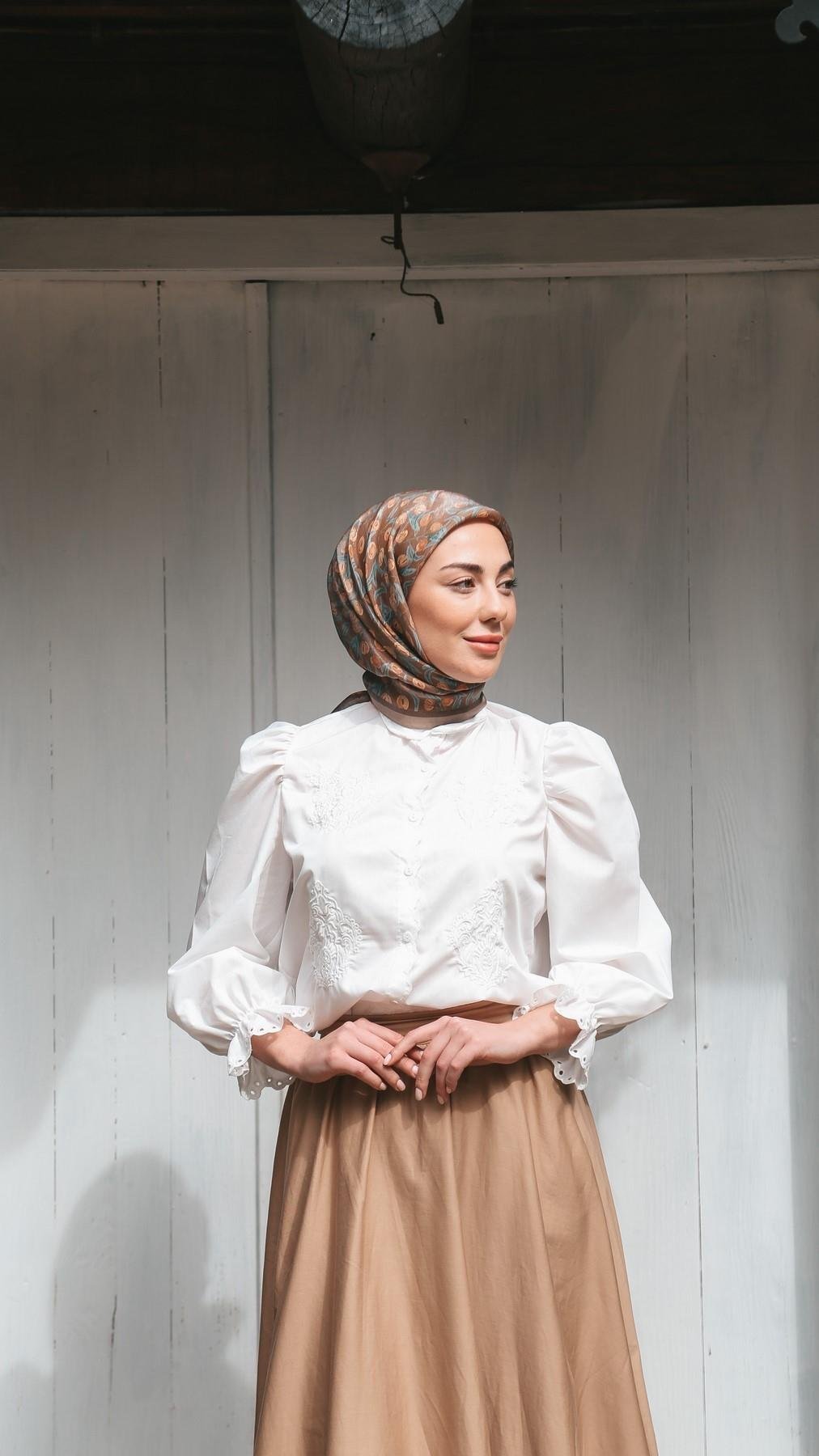 Locella Modal İpek Eşarp-8001