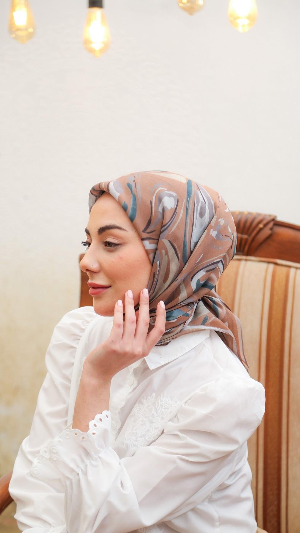 Locella Modal İpek Eşarp-8004