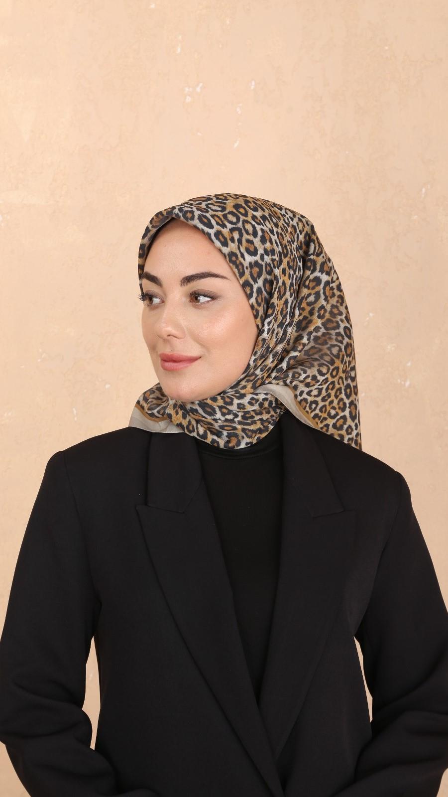 Locella Modal İpek Eşarp Sarı-3