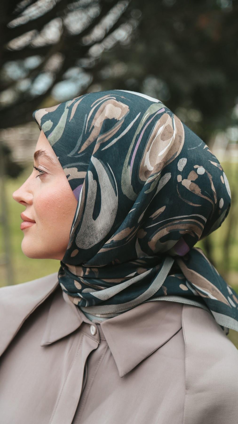 Locella Modal İpek Eşarp-8004