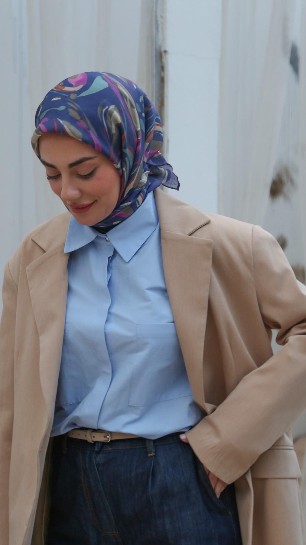 Locella Modal İpek Eşarp-8004