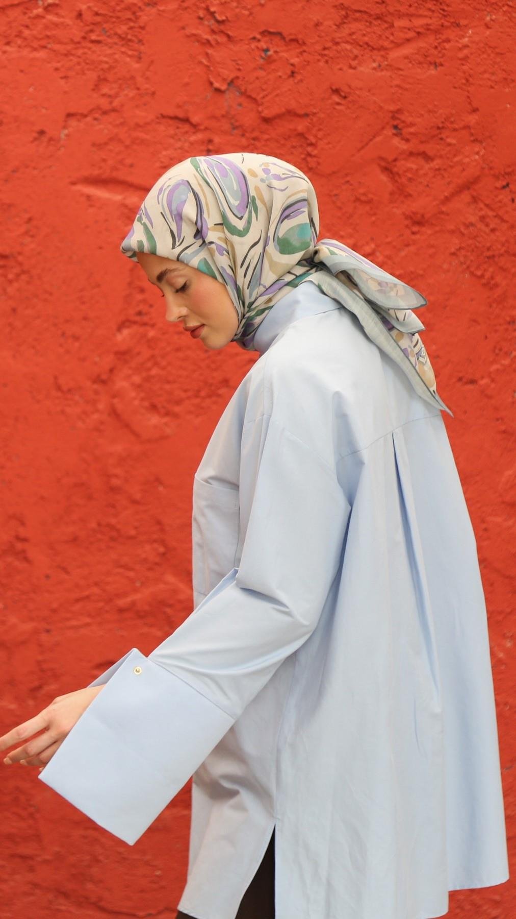 Locella Modal İpek Eşarp-8004