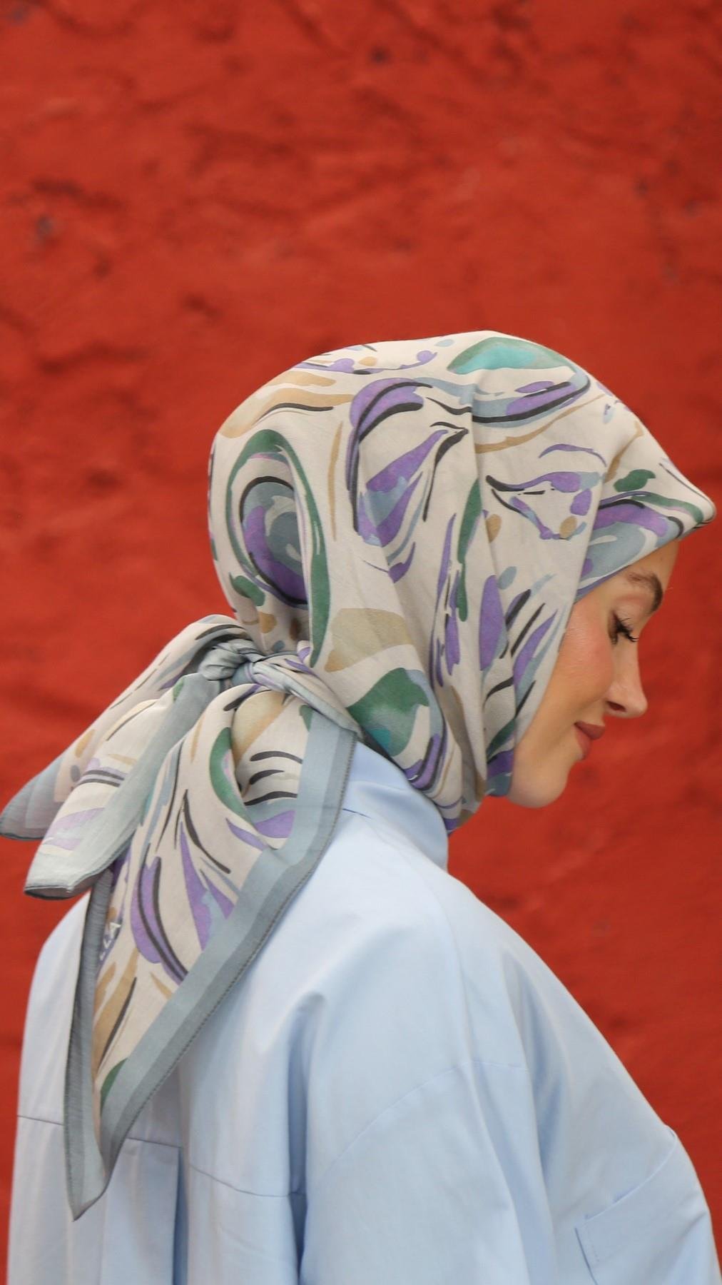 Locella Modal İpek Eşarp-8004