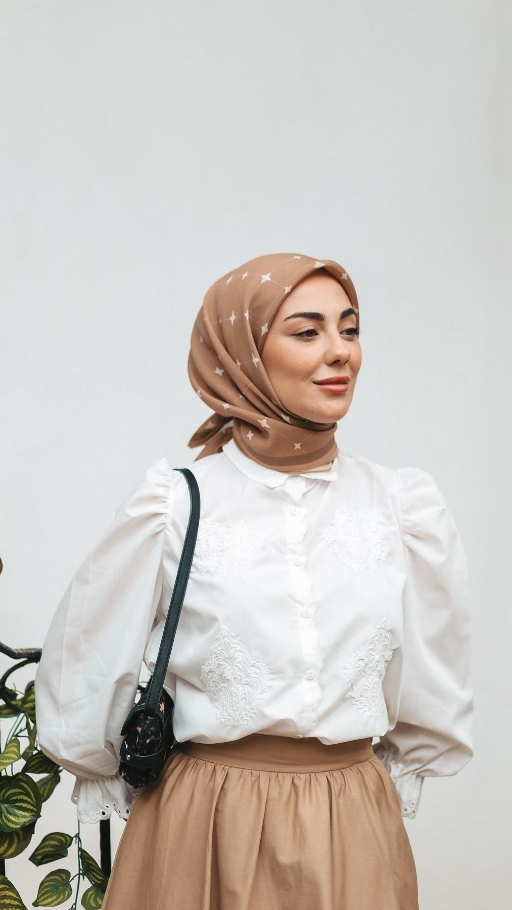 Locella Modal İpek Eşarp-8004