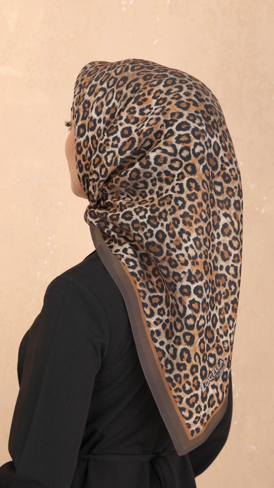 Locella Modal İpek Eşarp Vizon-6