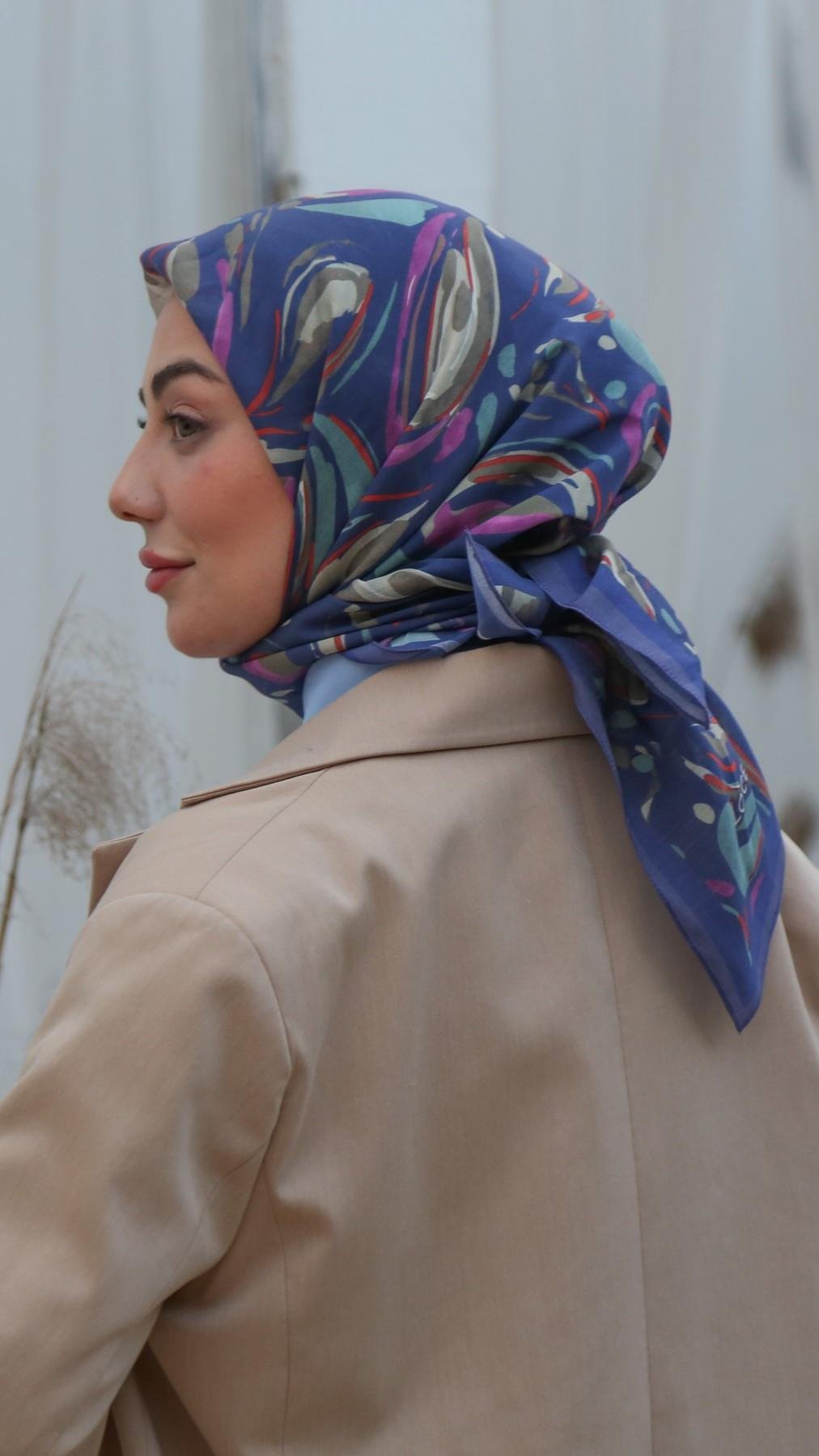 Locella Modal İpek Eşarp-8004