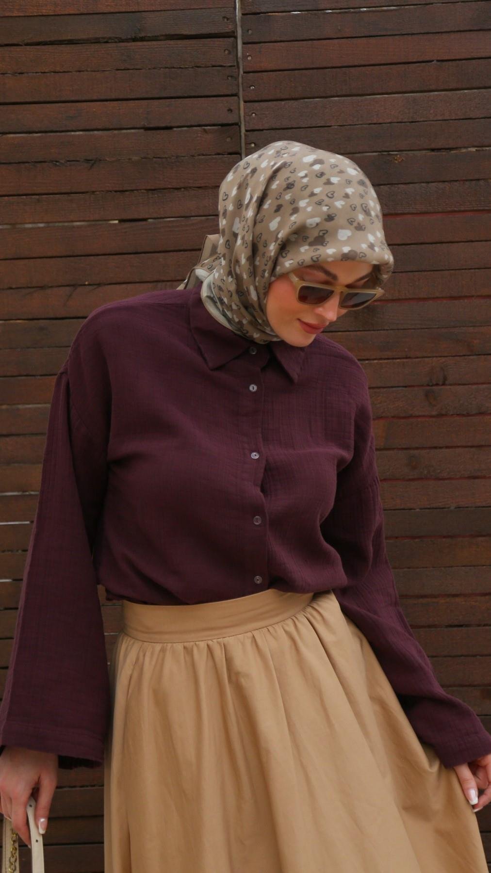 Locella Modal İpek Eşarp-8002