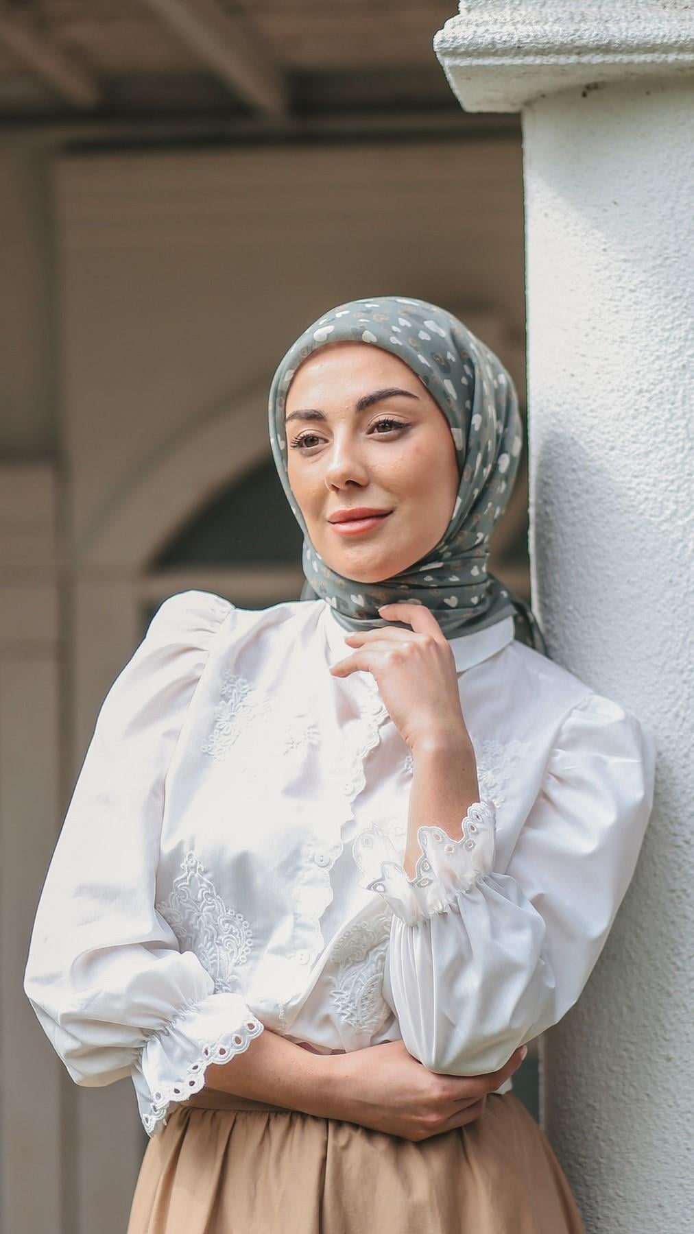 Locella Modal İpek Eşarp-8002