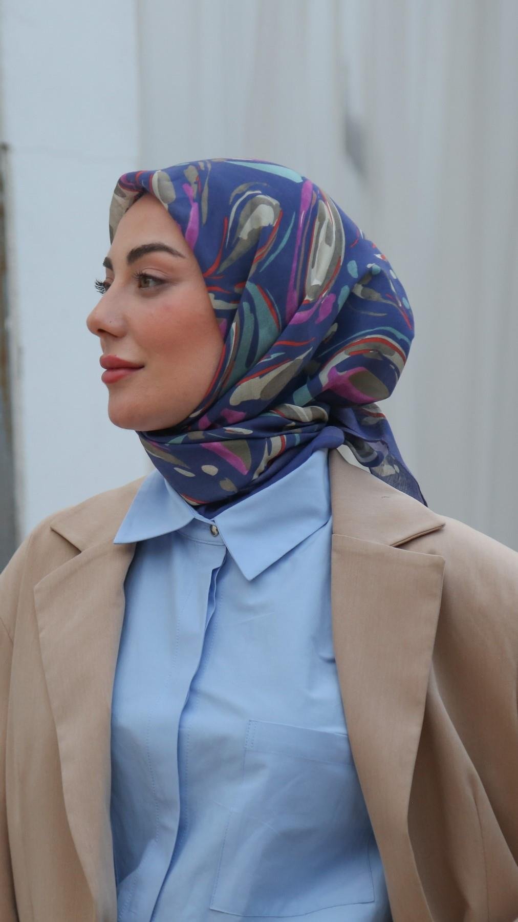 Locella Modal İpek Eşarp-8004