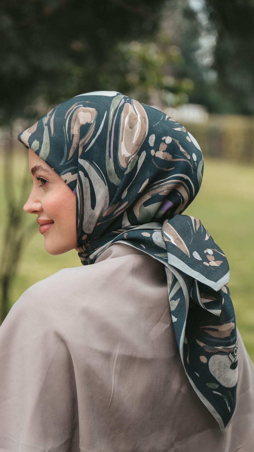 Locella Modal İpek Eşarp-8004