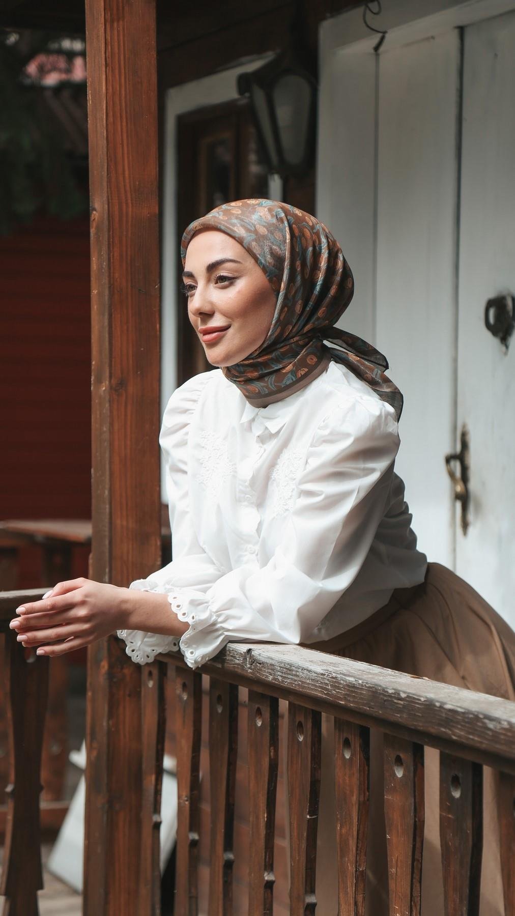 Locella Modal İpek Eşarp-8001