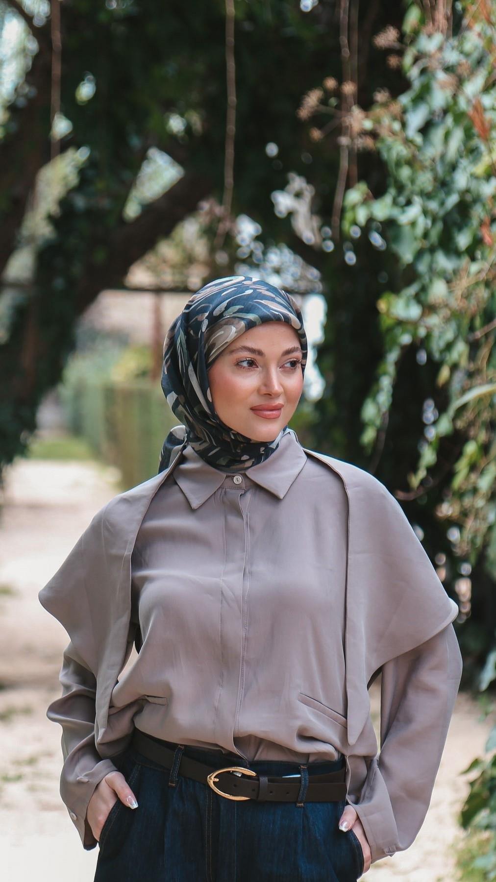 Locella Modal İpek Eşarp-8004