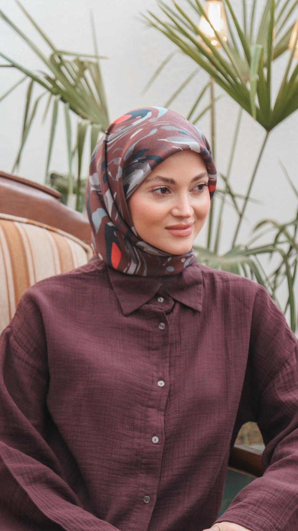 Locella Modal İpek Eşarp-8004