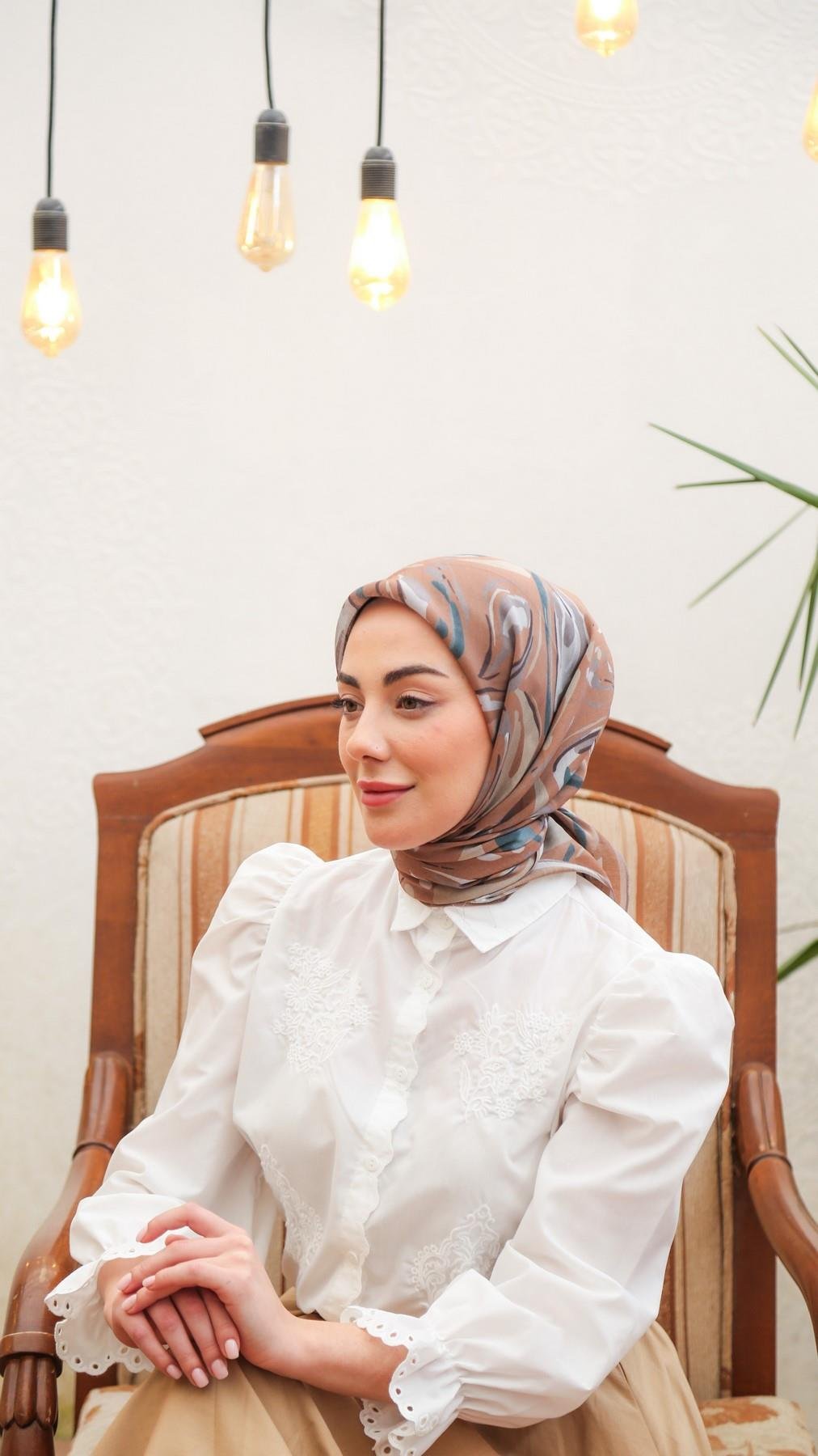 Locella Modal İpek Eşarp-8004