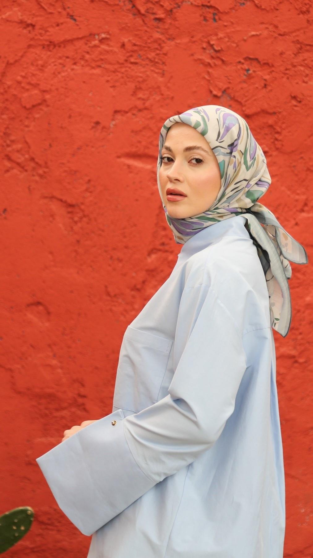 Locella Modal İpek Eşarp-8004