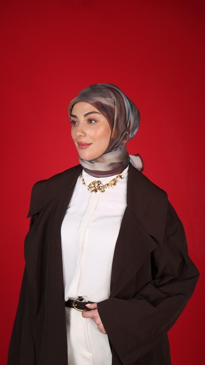 Locella Modal İpek Eşarp-8007
