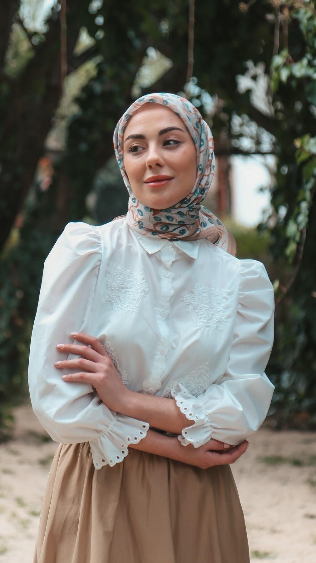 Locella Modal İpek Eşarp-8001