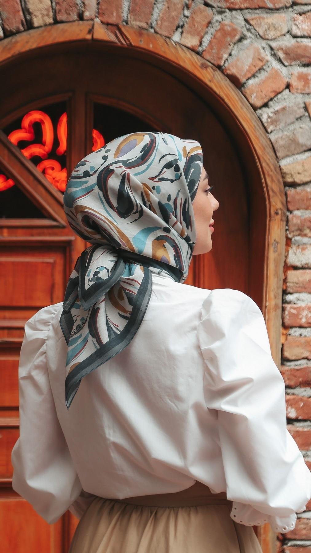 Locella Modal İpek Eşarp-8004