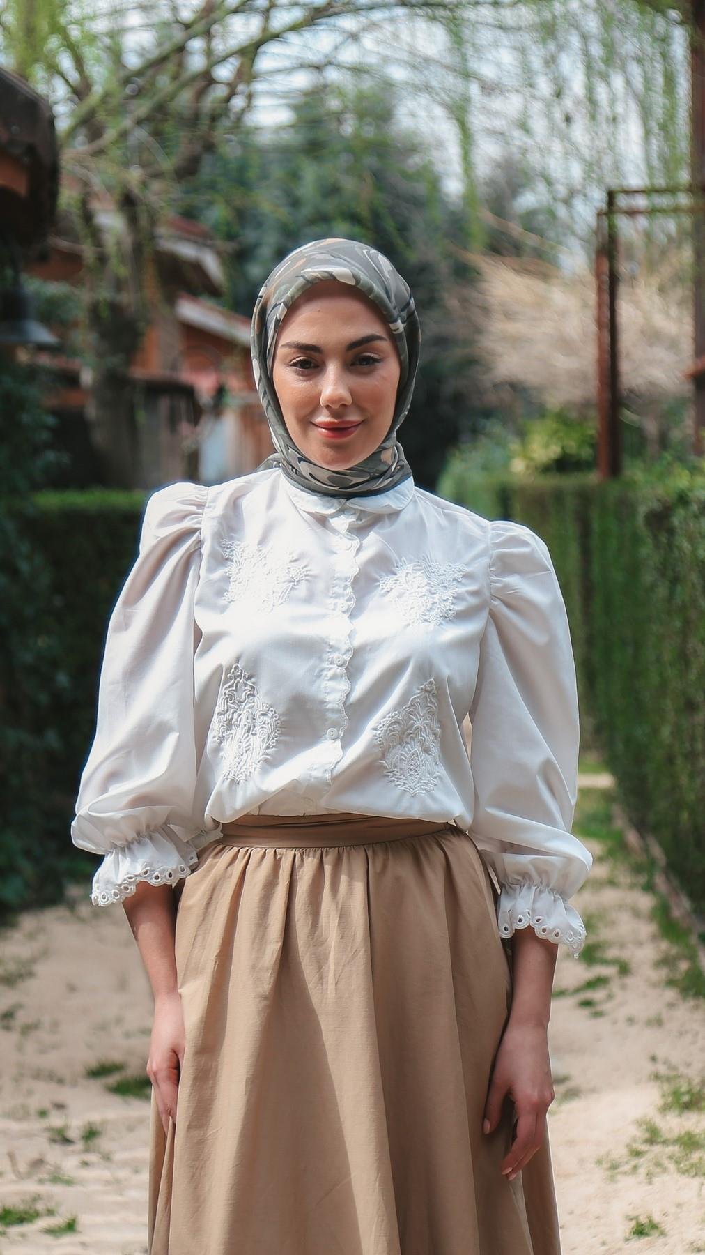 Locella Modal İpek Eşarp-8004